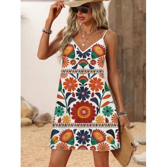 K71329-DESENLI Patterned DRESS