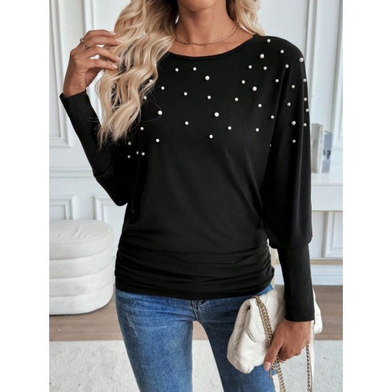 K71361-SIYAH SİYAH BLUZ