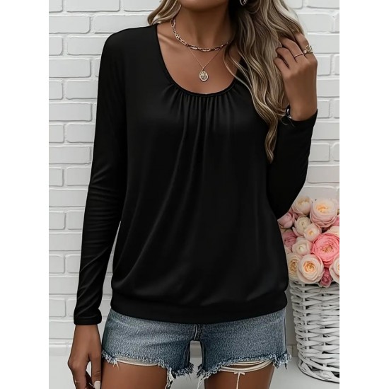 K71370-SIYAH BLACK BLOUSE