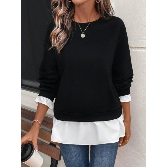 K71374-SIYAH SİYAH BLUZ