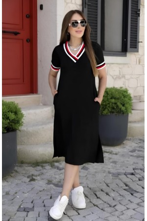 "K72094 - KIRMIZI" RED DRESS