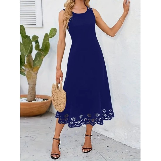 K72115-SAKS "SAKS MAVİ" DRESS