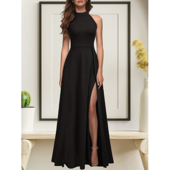 K72116-SIYAH BLACK DRESS
