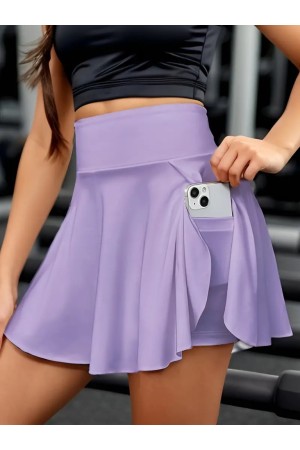 K72261-LILA Lilac SKIRT