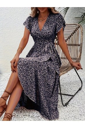 K72291-SIYAH SİYAH ELBİSE