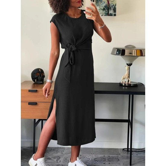 K72294-SIYAH BLACK DRESS