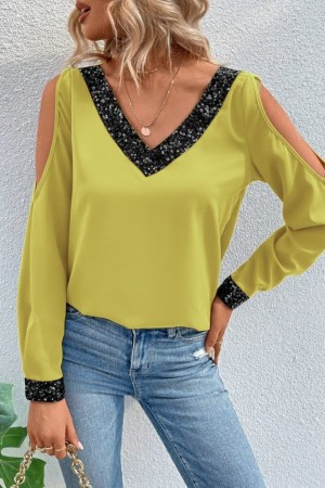 K72356-SARI SARI BLUZ