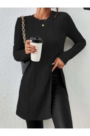 K75063-SIYAH SİYAH BLUZ