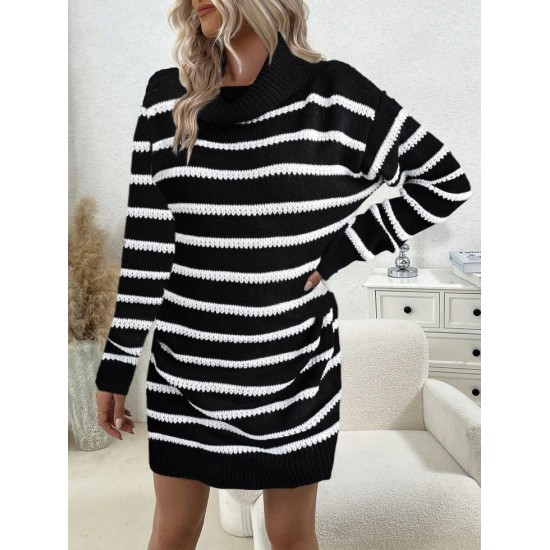 K75068-SIYAH BLACK DRESS