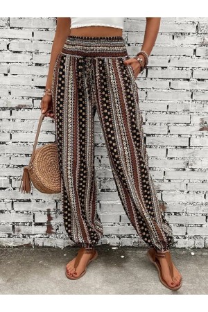 K76154-DESENLI DESENLİ PANTOLON