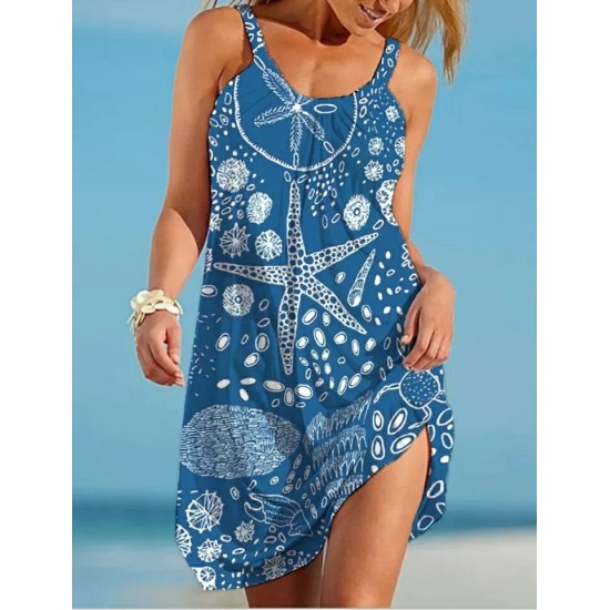 K76185-MAVI BLUE DRESS