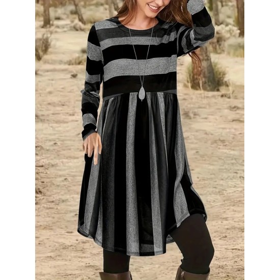 K76206-SIYAH BLACK DRESS