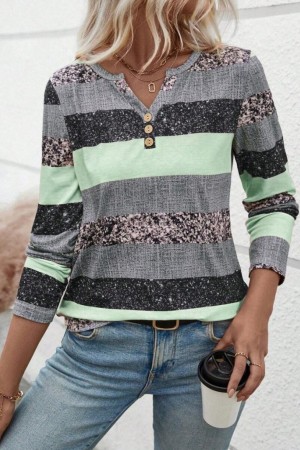 K76209-YESIL YEŞİL BLUZ