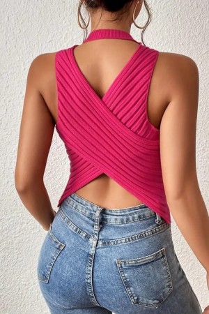 K77016-PEMBE PINK BLOUSE