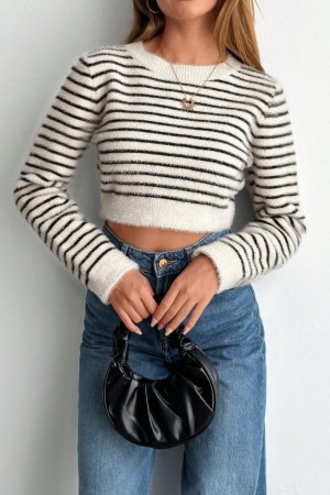 K77054-BEYAZ WHITE BLOUSE