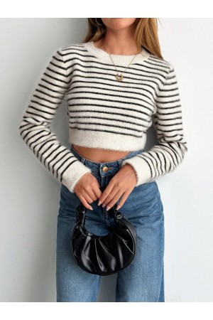 K77054-BEYAZ WHITE BLOUSE