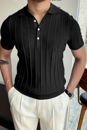 K77066-SIYAH SİYAH BLUZ