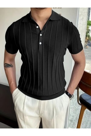 K77066-SIYAH SİYAH BLUZ