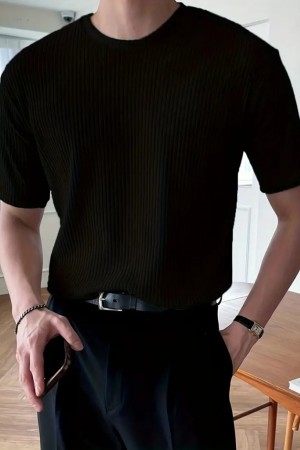 K77068-SIYAH SİYAH BLUZ