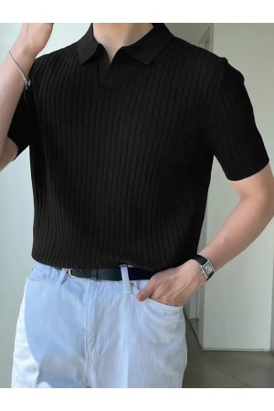 K77069-SIYAH SİYAH BLUZ