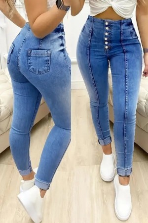 K78018-LACIVERT "NAVY BLUE" TROUSERS