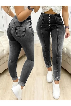 K78018-SIYAH SİYAH PANTOLON