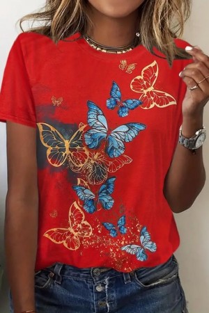 K81009 - KIRMIZI KIRMIZI TSHIRT