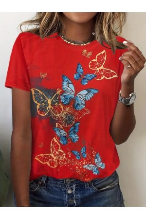 K81009 - KIRMIZI KIRMIZI TSHIRT