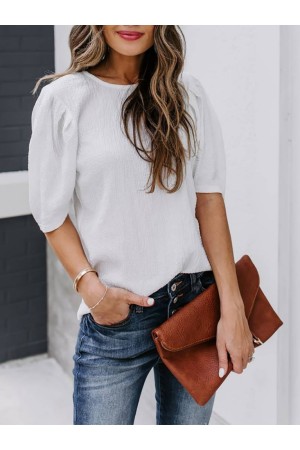 K81013 - BEYAZ BEYAZ BLUZ