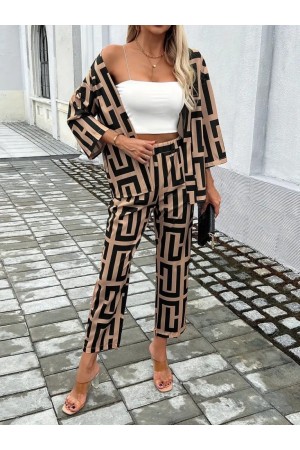 K81078-KAHVE KAHVE TAKIM