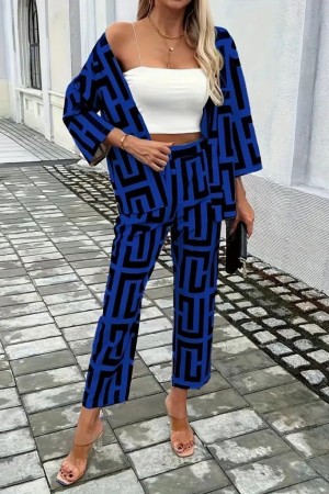 K81078-SAKS SAKS MAVİ TAKIM