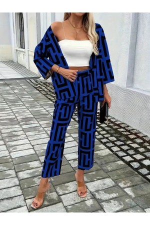 K81078-SAKS SAKS MAVİ TAKIM