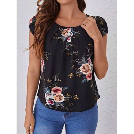 "K83015 - SIYAH" BLACK BLOUSE