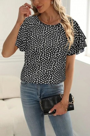 K87005 - SIYAH SİYAH BLUZ