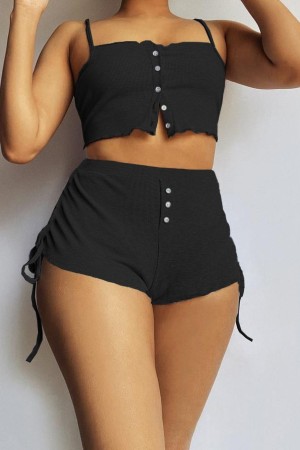 K87035 - SIYAH SİYAH TAKIM