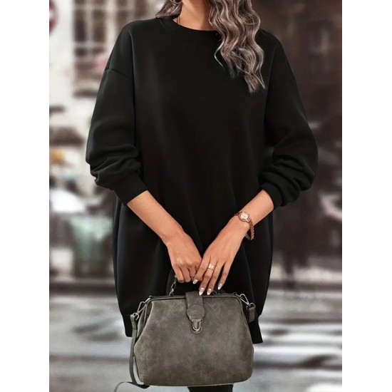 K87089-SIYAH BLACK DRESS