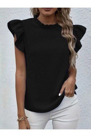 K87132-SIYAH SİYAH BLUZ