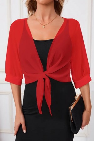 K87141-KIRMIZI KIRMIZI CEKET