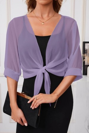 K87141-LILA LİLA CEKET