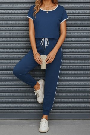 K87148-LACIVERT LACİVERT TAKIM