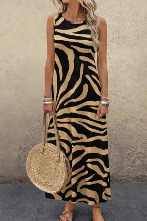 K87227-SIYAH BLACK DRESS