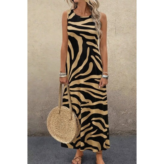 K87227-SIYAH BLACK DRESS