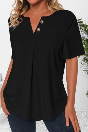 K89018-SIYAH SİYAH BLUZ