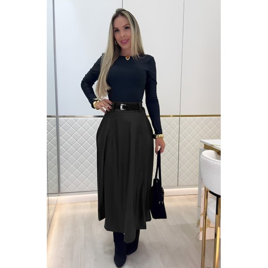 K89028-SIYAH SİYAH ETEK