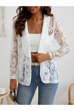 K89036-BEYAZ BEYAZ CEKET