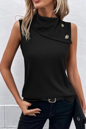 K89042-SIYAH BLACK BLOUSE