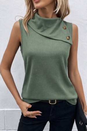 K89042-YESIL GREEN BLOUSE