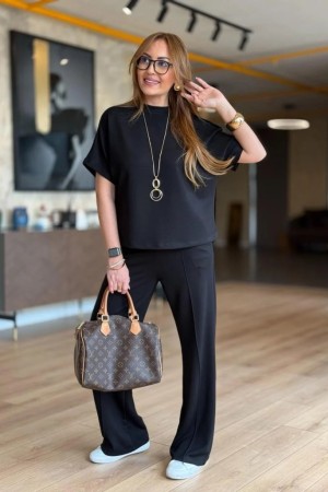 K94021-SIYAH SİYAH TAKIM