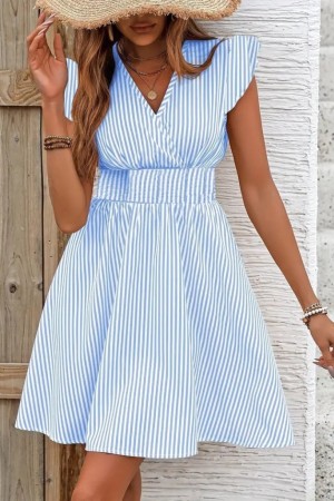 K94027-MAVI BLUE DRESS