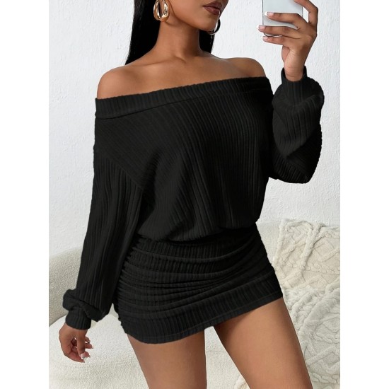 K94029-SIYAH BLACK DRESS